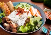 Review bún thịt nướng Phương Gia Lai