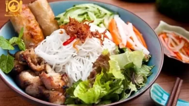 Review bún thịt nướng Phương Gia Lai