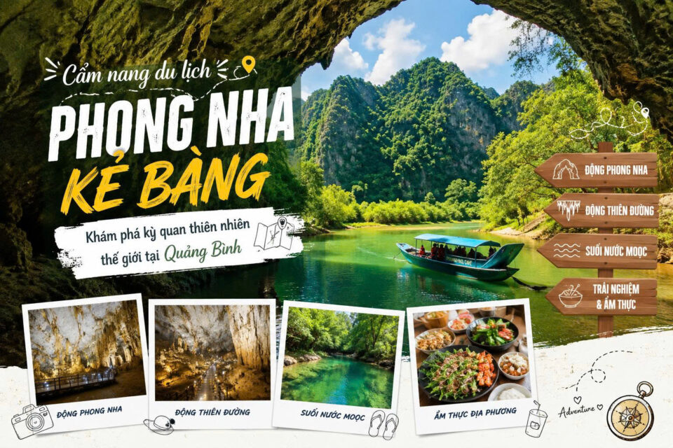 Cẩm nang du lịch Phong Nha – Kẻ Bàng